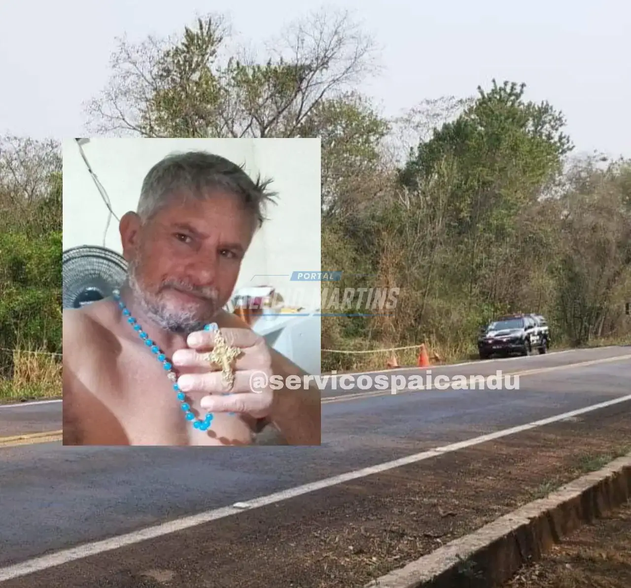 Morador de Doutor Camargo é encontrado morto as margens da rodovia PR-323