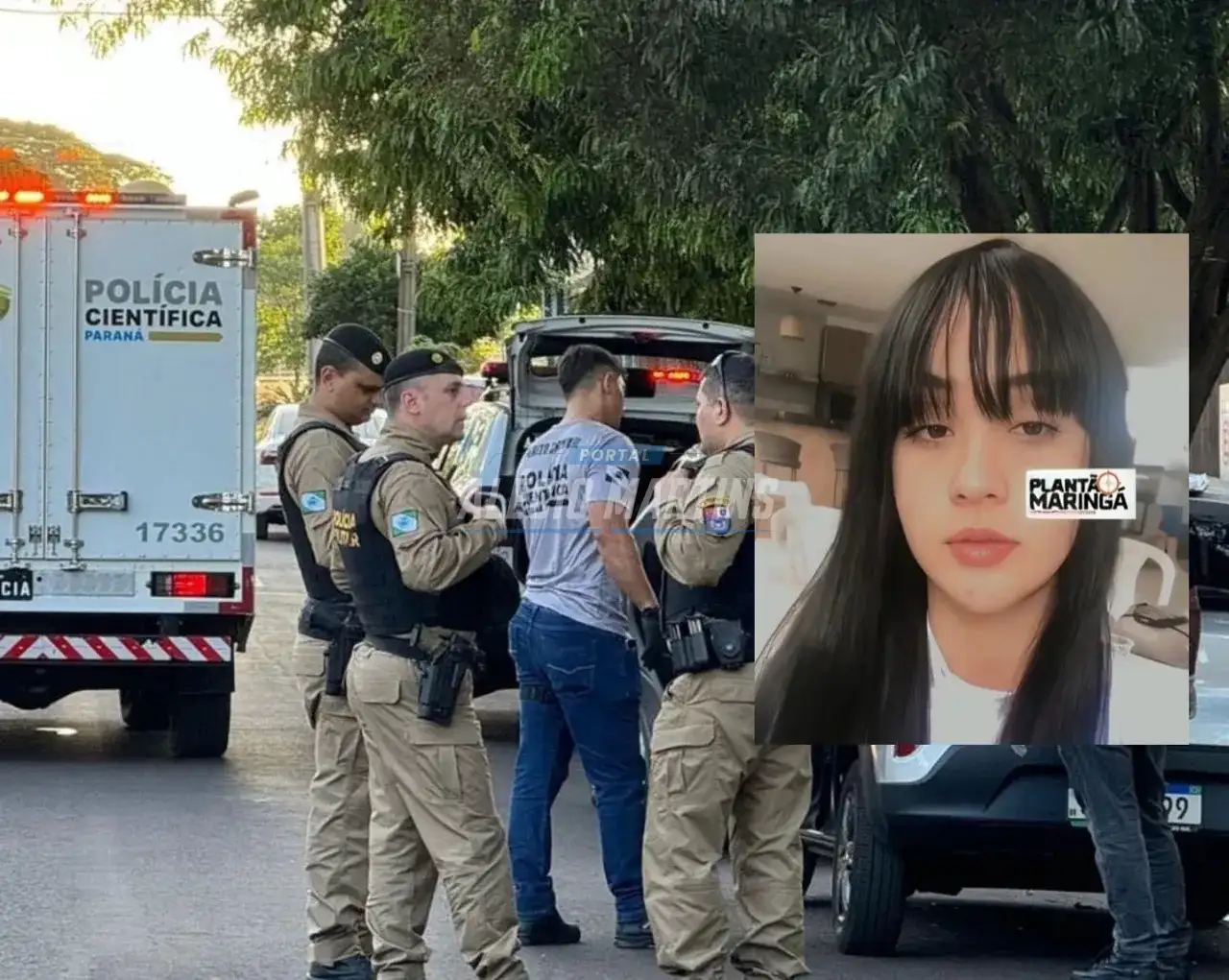 Adolescente que esfaqueou mulher na porta de colégio é executada a tiros, em Maringá
