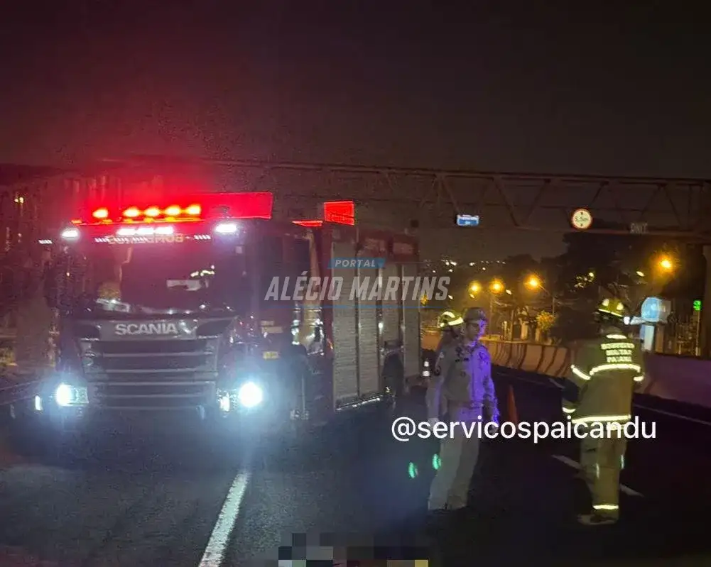 Homem ainda não identificado morre após supostamente pegar “rabeira”de caminhão no Contorno Norte