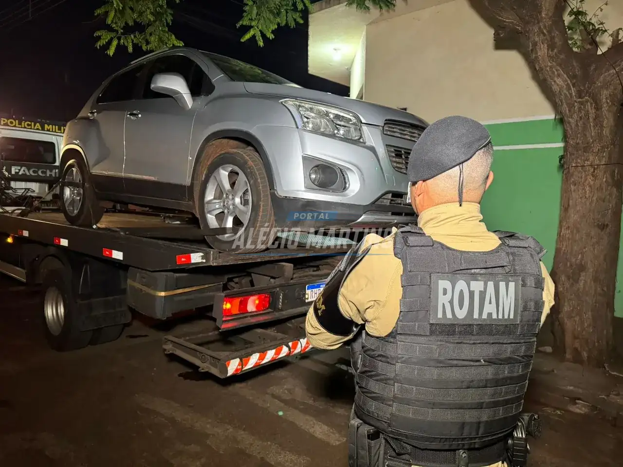 Carro furtado é recuperado pela ROTAM em Paiçandu