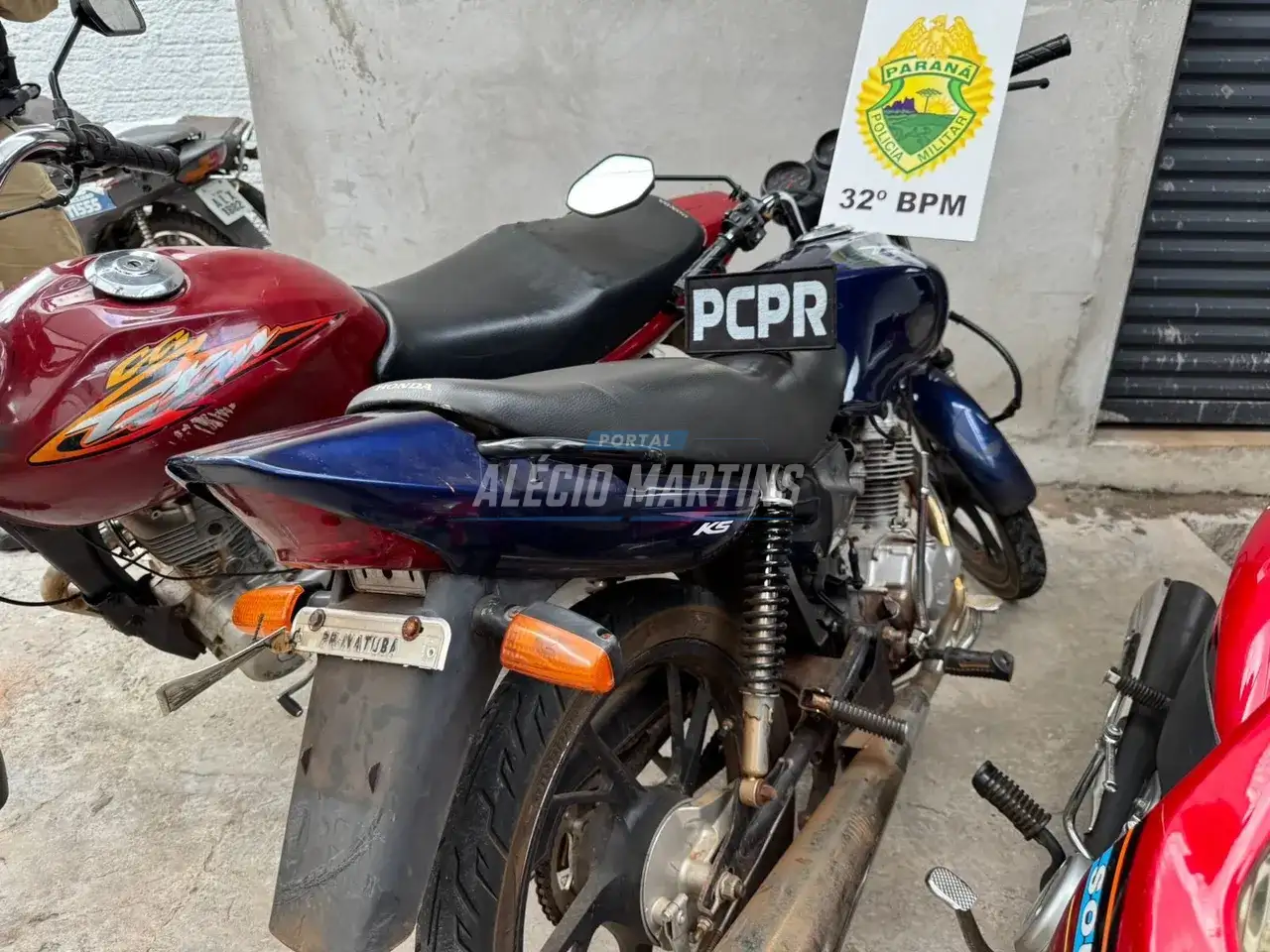 Três jovens são presos após furto de moto, em Paiçandu. Câmeras instaladas na entrada da cidade contribuíram para prisão