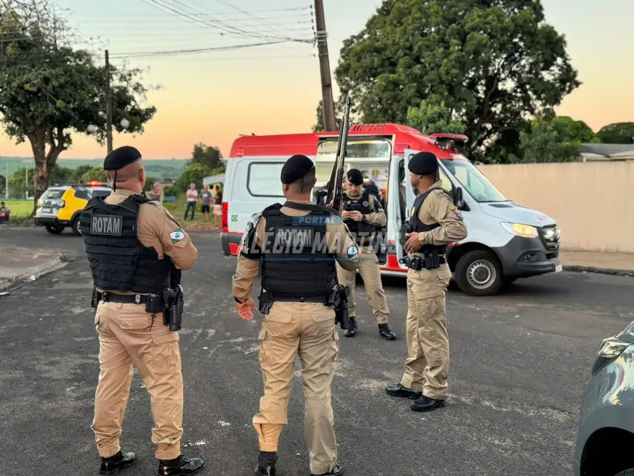 ROTAM age rápido e realiza prisão de envolvidos em tentativa de homicídio em Paiçandu. Vítima segue internada em estado grave