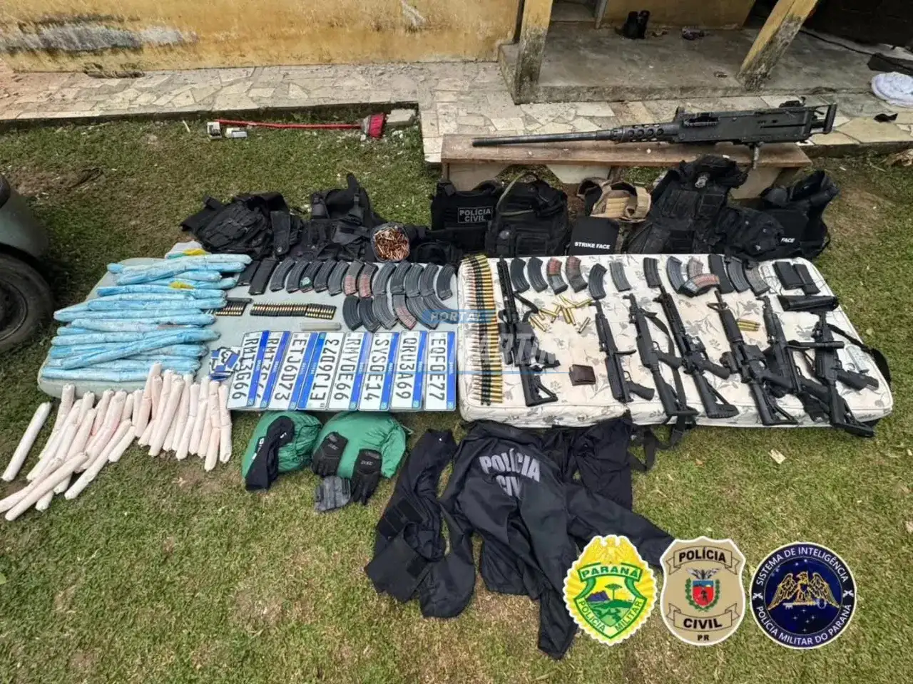 Confronto armado resulta em 6 bandidos mortos no Paraná