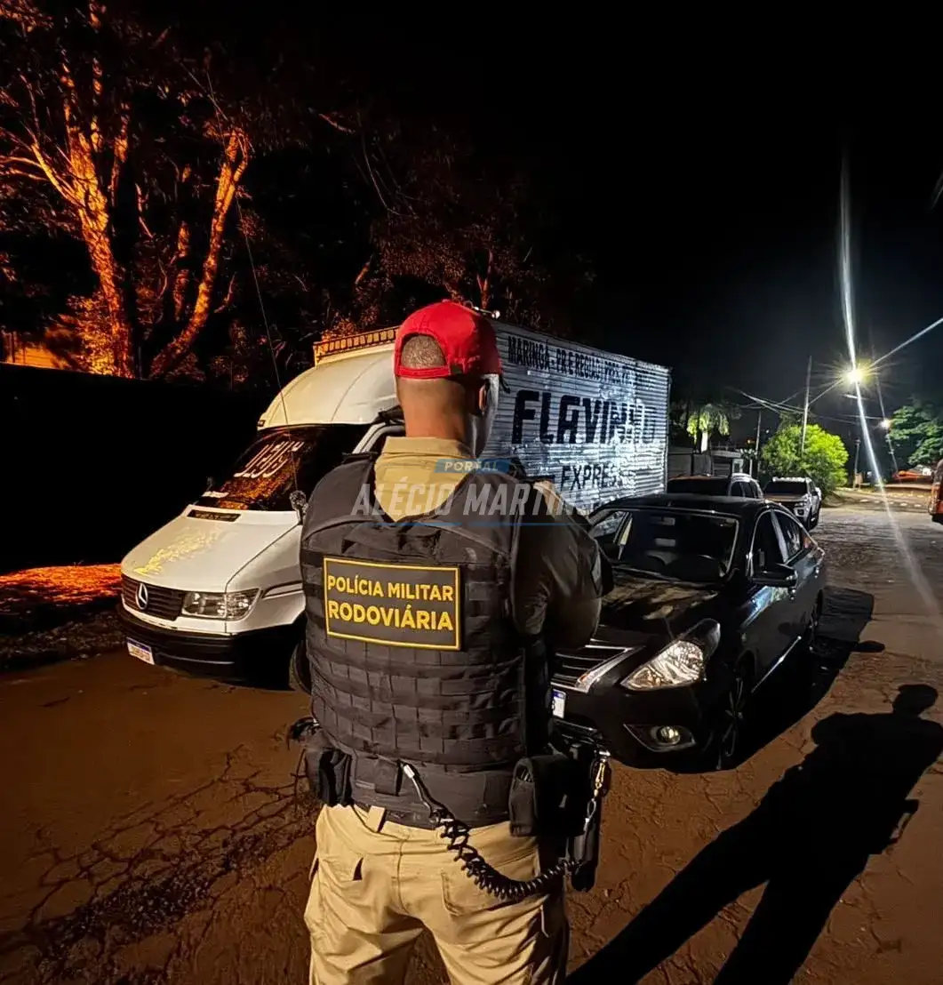 ROTAM da Polícia Rodoviária recupera caminhão roubado e prende suspeitos de atuar como “Piratas do Asfalto” na regiao.