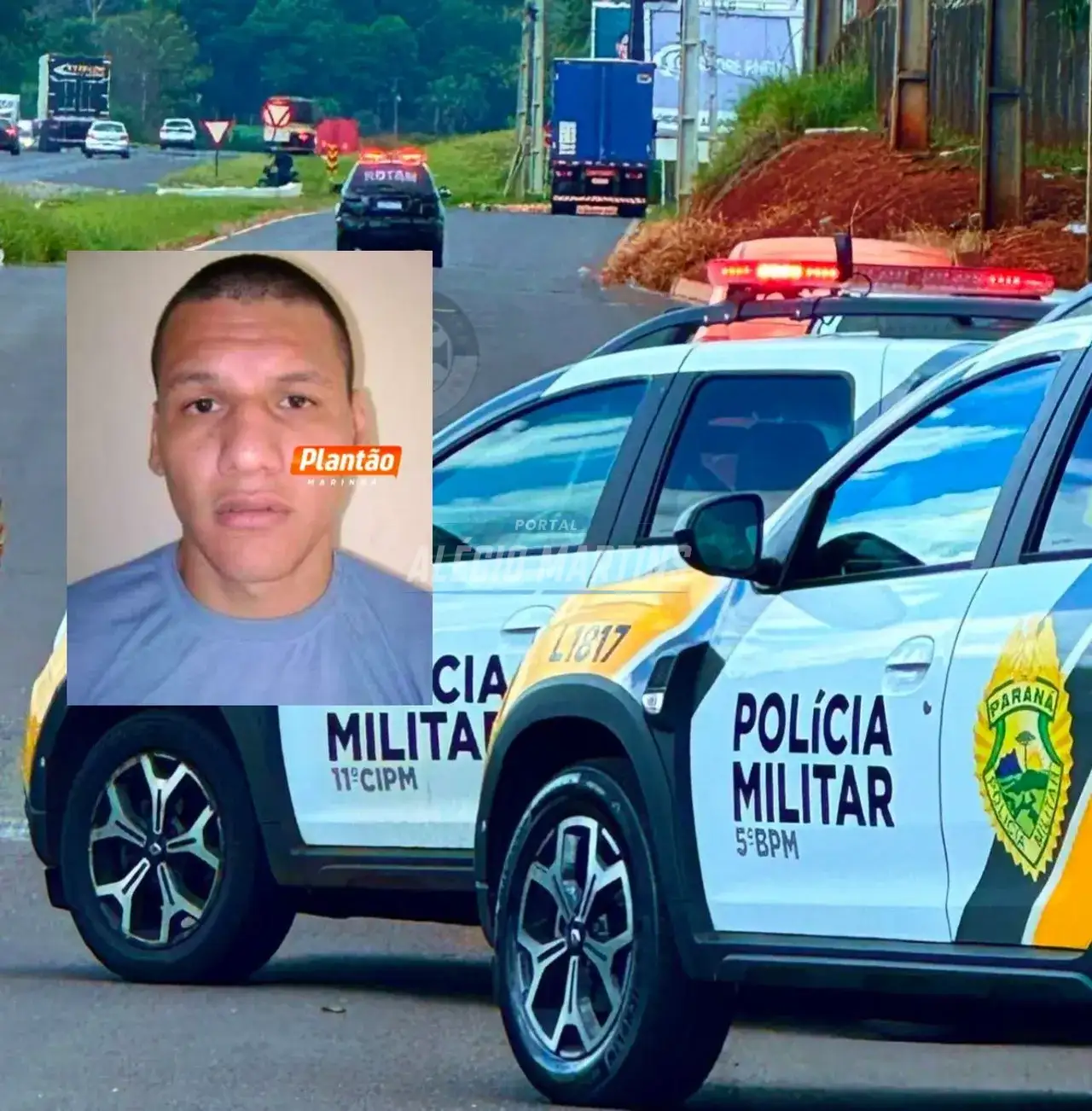 Foragido suspeito de praticar mais de 18 roubos morre em confronto com a polícia militar