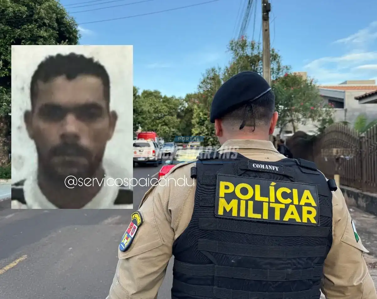 Homem em regime semiaberto invade residência em Paiçandu e acaba gravemente ferido após confronto com morador