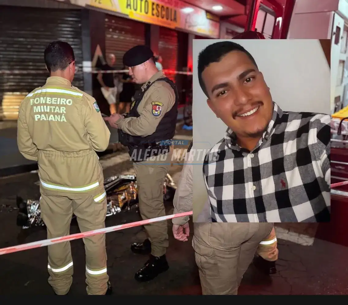 Colisão frontal entre duas motos mata motociclista na noite de sábado em Paiçandu