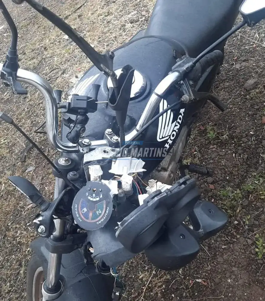 Motociclista fica ferido ao sofrer queda na PR-323