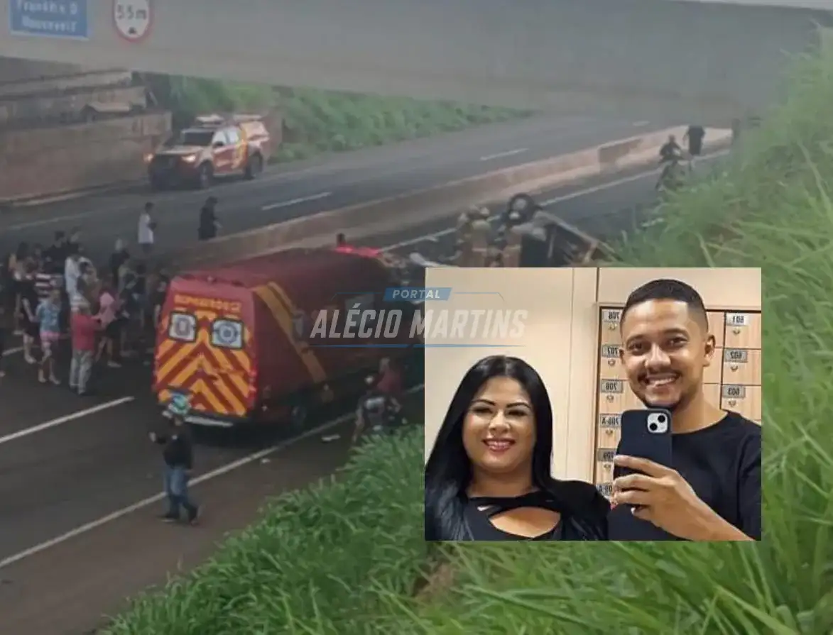Tragédia - Casal morre e filho de 4 anos é socorrido em estado grave após acidente no Contorno Norte