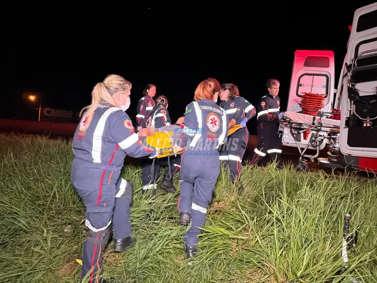 Ciclista fica ferido após acidente na PR-323 entre Paiçandu e Maringá