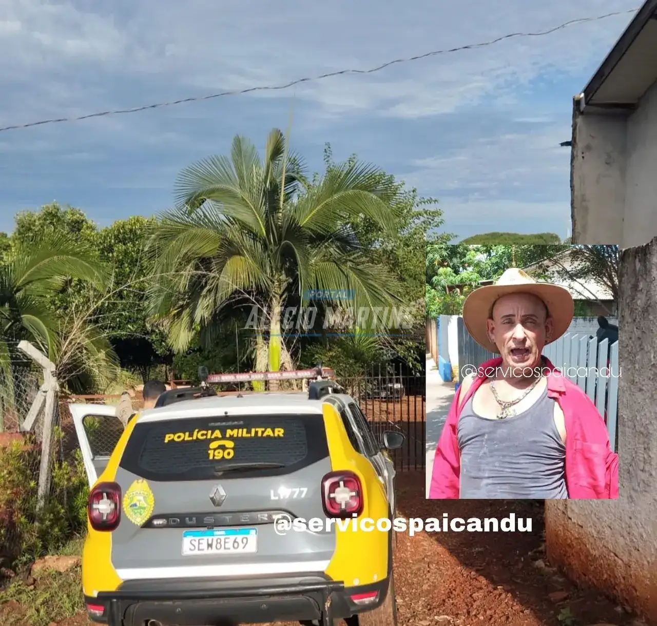 Homem é morto a golpes de machado durante roubo em propriedade rural de Itambé