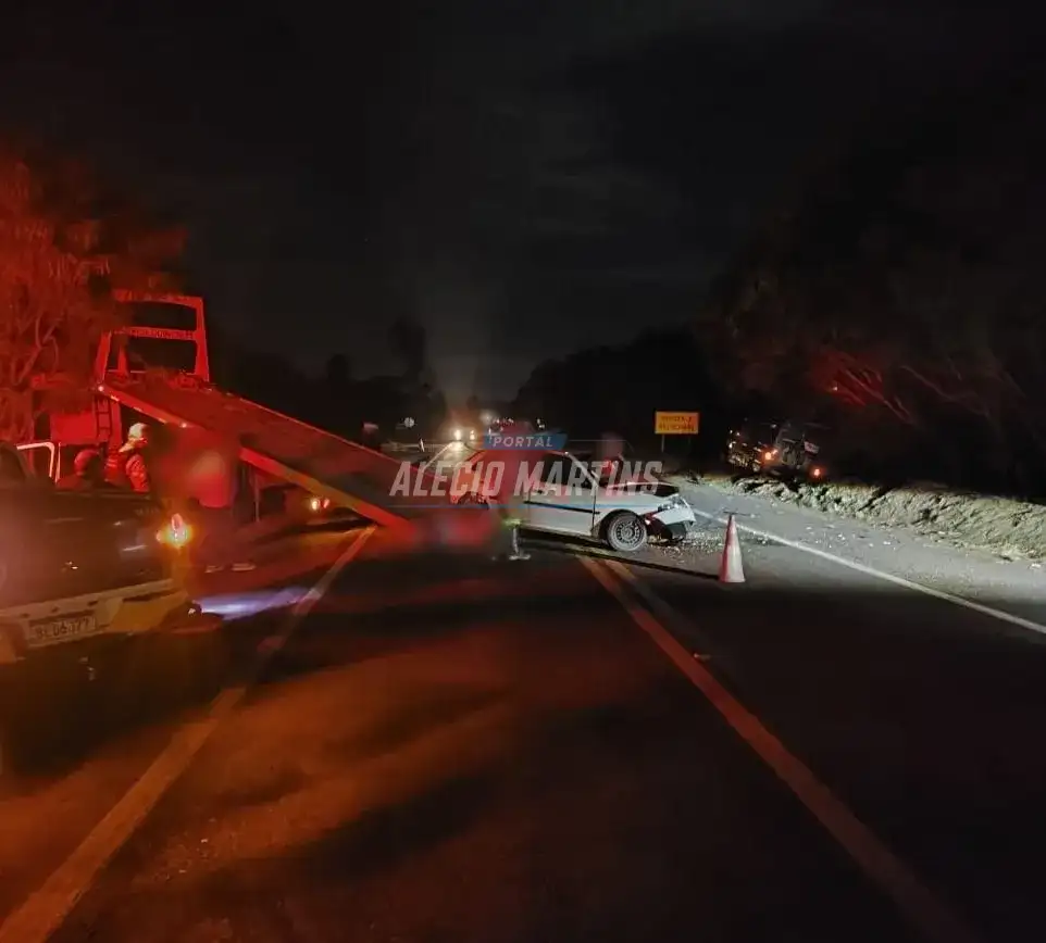 Motorista com sinais de embriaguez é encaminhado à delegacia após acidente na PR-323