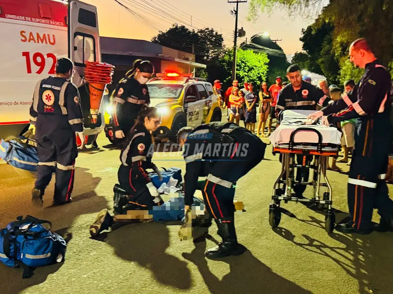 Homem é agredido com capacetadas e socos em Paiçandu, agressor fugiu de moto