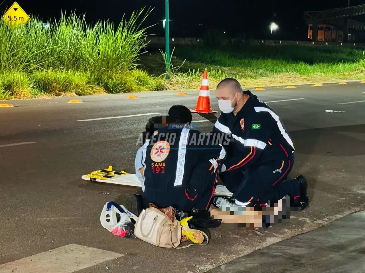 Duas mulheres são atropeladas na faixa de pedestres em Paiçandu; motorista fugiu sem prestar socorro