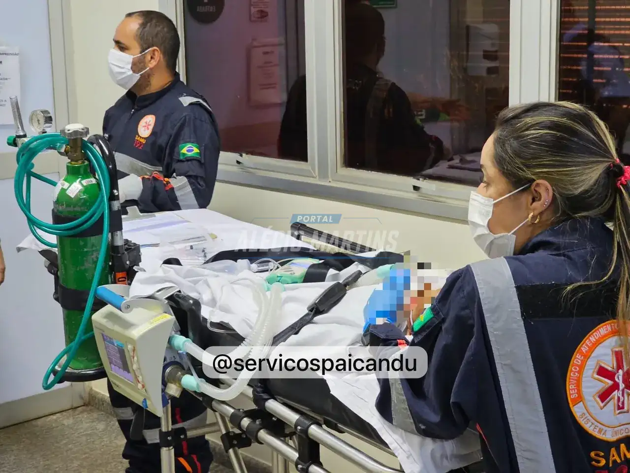 Bebê de 1 ano é gravemente ferido por pitbull em Paiçandu