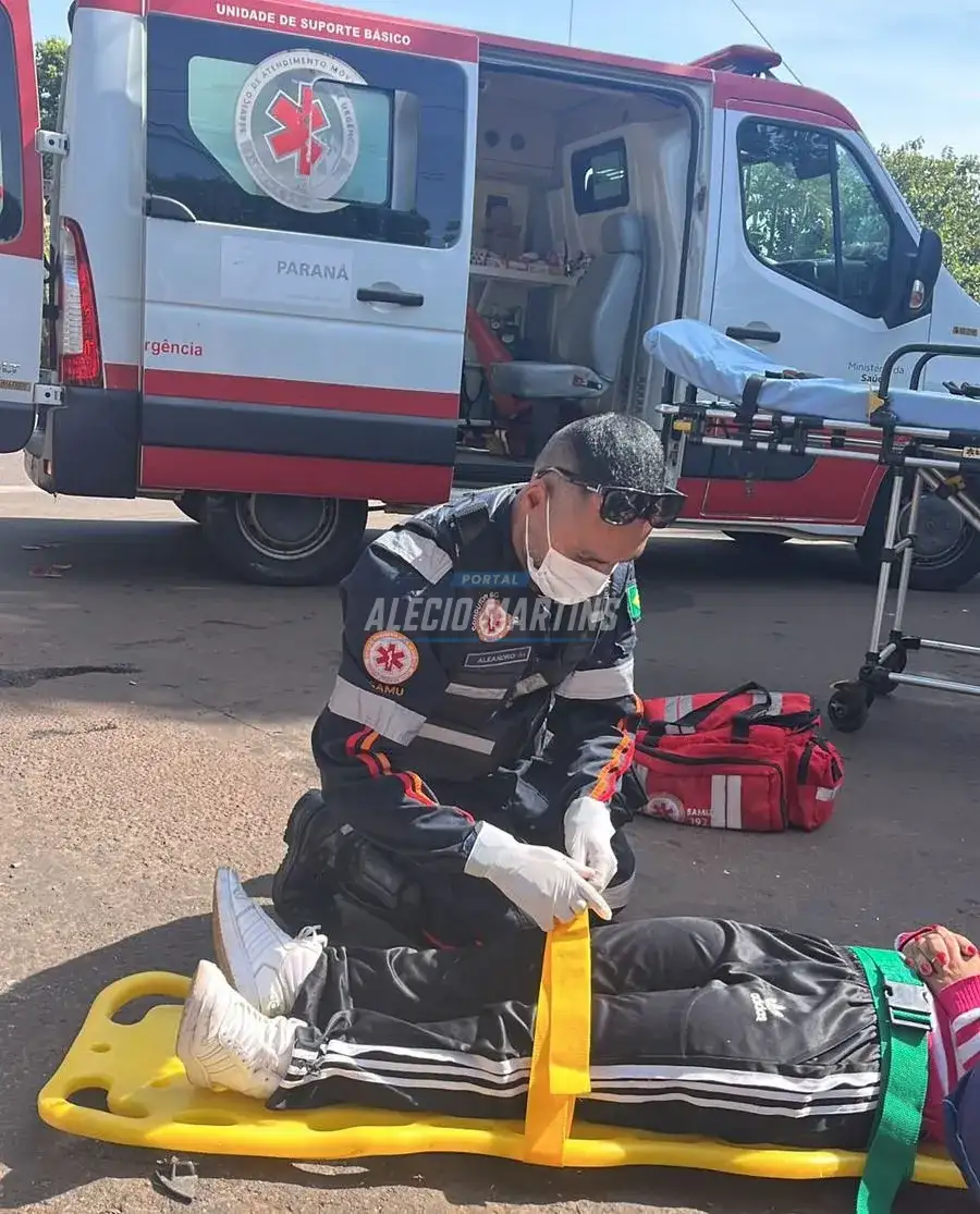 Motociclista sofre acidente no dia de seu aniversário em Paiçandu; motorista fugiu sem prestar socorro