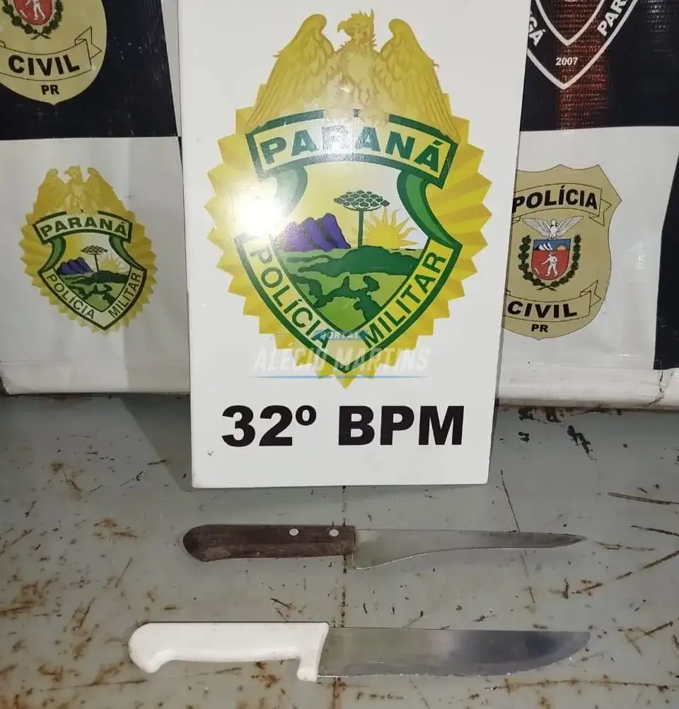 PM evita tragédia e prende dupla armada com facas após confusão no Hospital São José