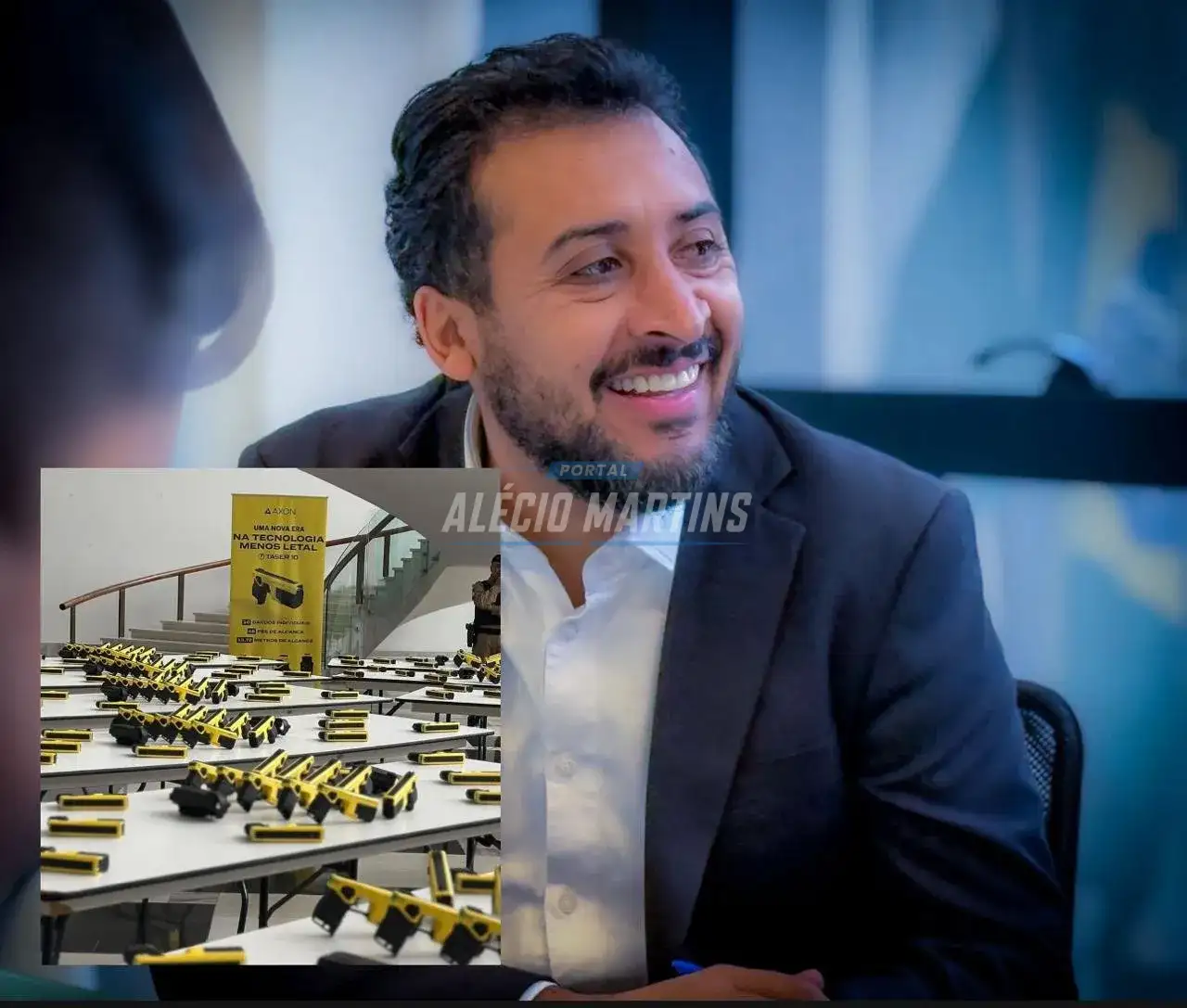 Deputado Adriano José reforça importância da entrega de armas não letais às polícias do Paraná