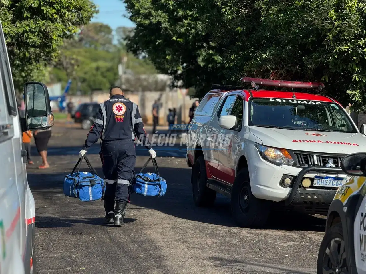 Mulher dá à luz em casa e bebê prematuro é reanimado por equipes do Samu em Paiçandu