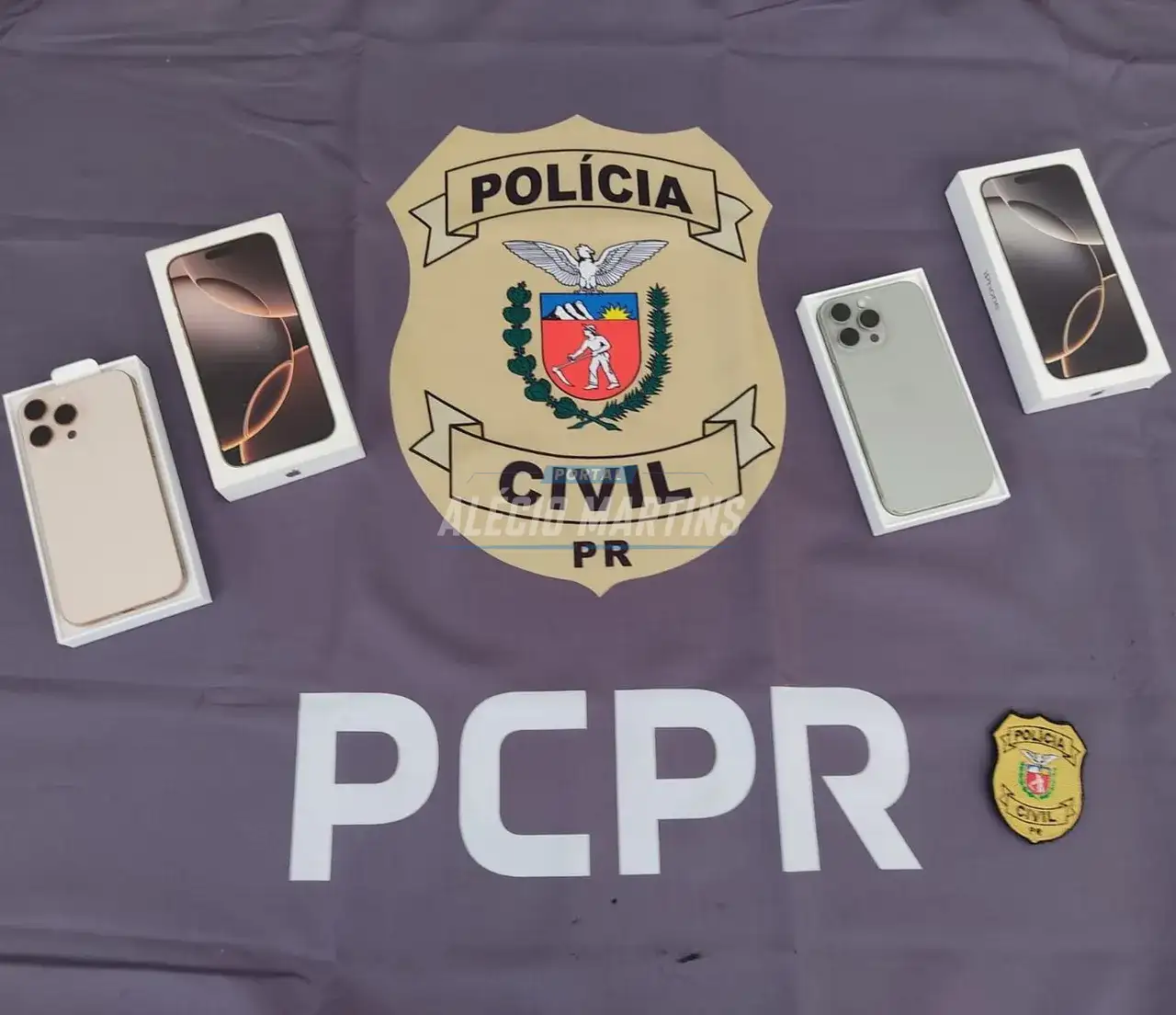 Polícia Civil de Paiçandu prende receptadores de iPhones roubados por suspeitos mortos em confronto com a PM