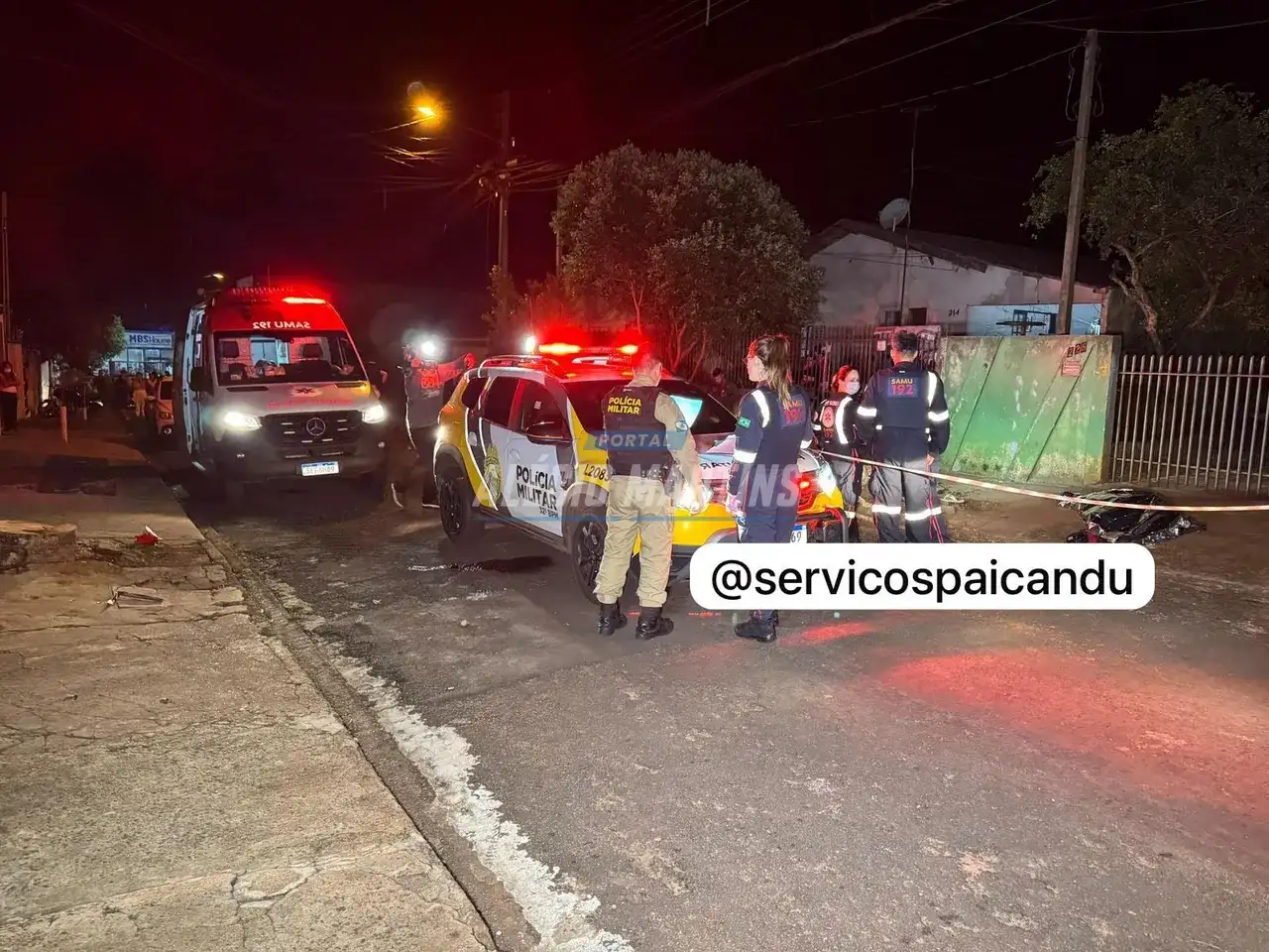 Adolescente é assassinado com tiro na cabeça em Paiçandu