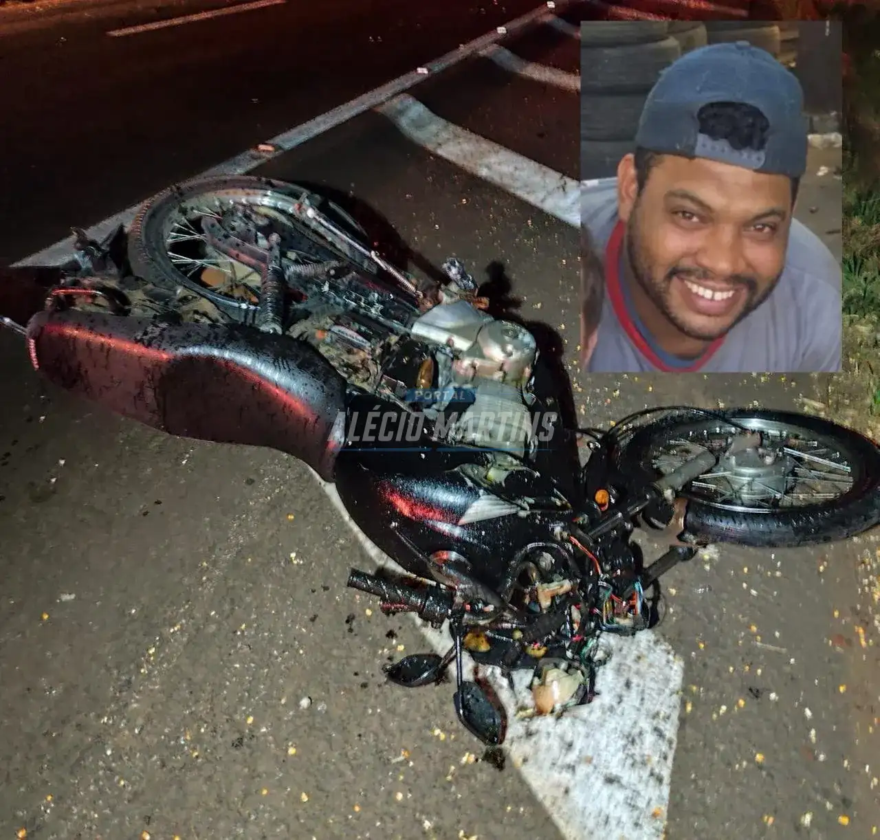 Motociclista que já morou em Paiçandu morre após ser atropelado por vários veículos na PR-317, em Maringá