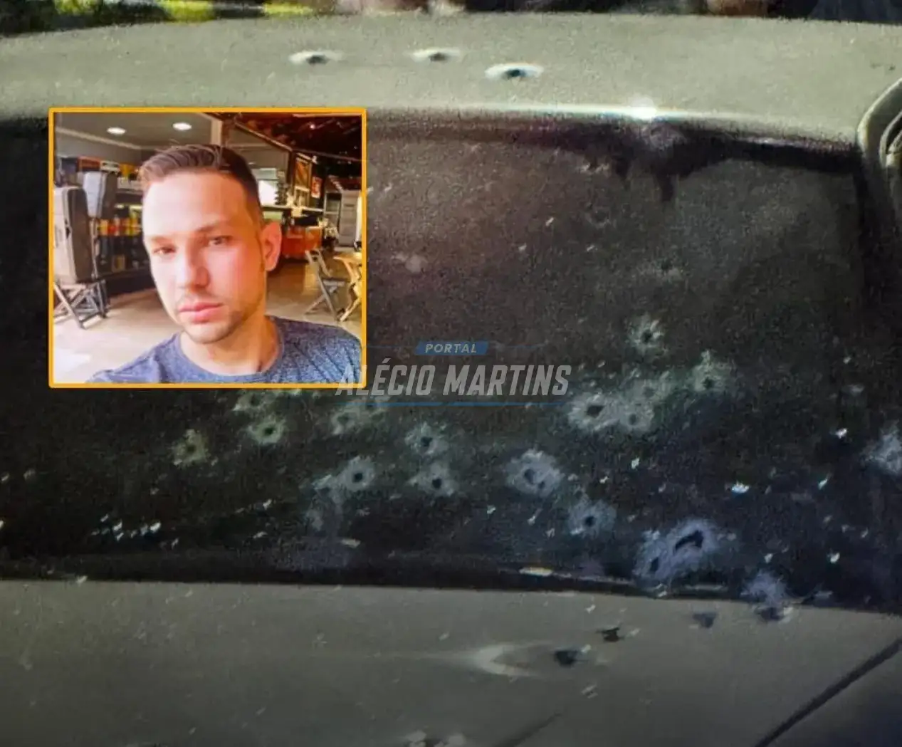 Mais de 60 tiros - Homem dentro de carro é executado em Marialva
