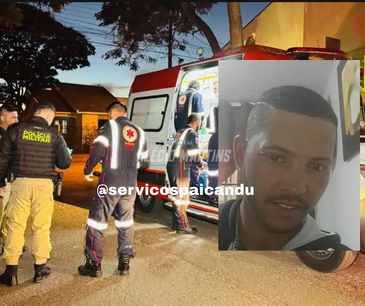 Morre no hospital homem que foi encontrado em via pública com tiro no pescoço em Paiçandu