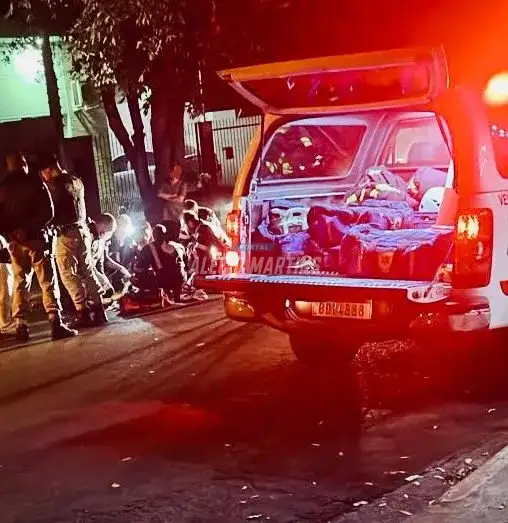 Homem é socorrido em estado grave após ser esfaqueado pelo enteado em Paiçandu