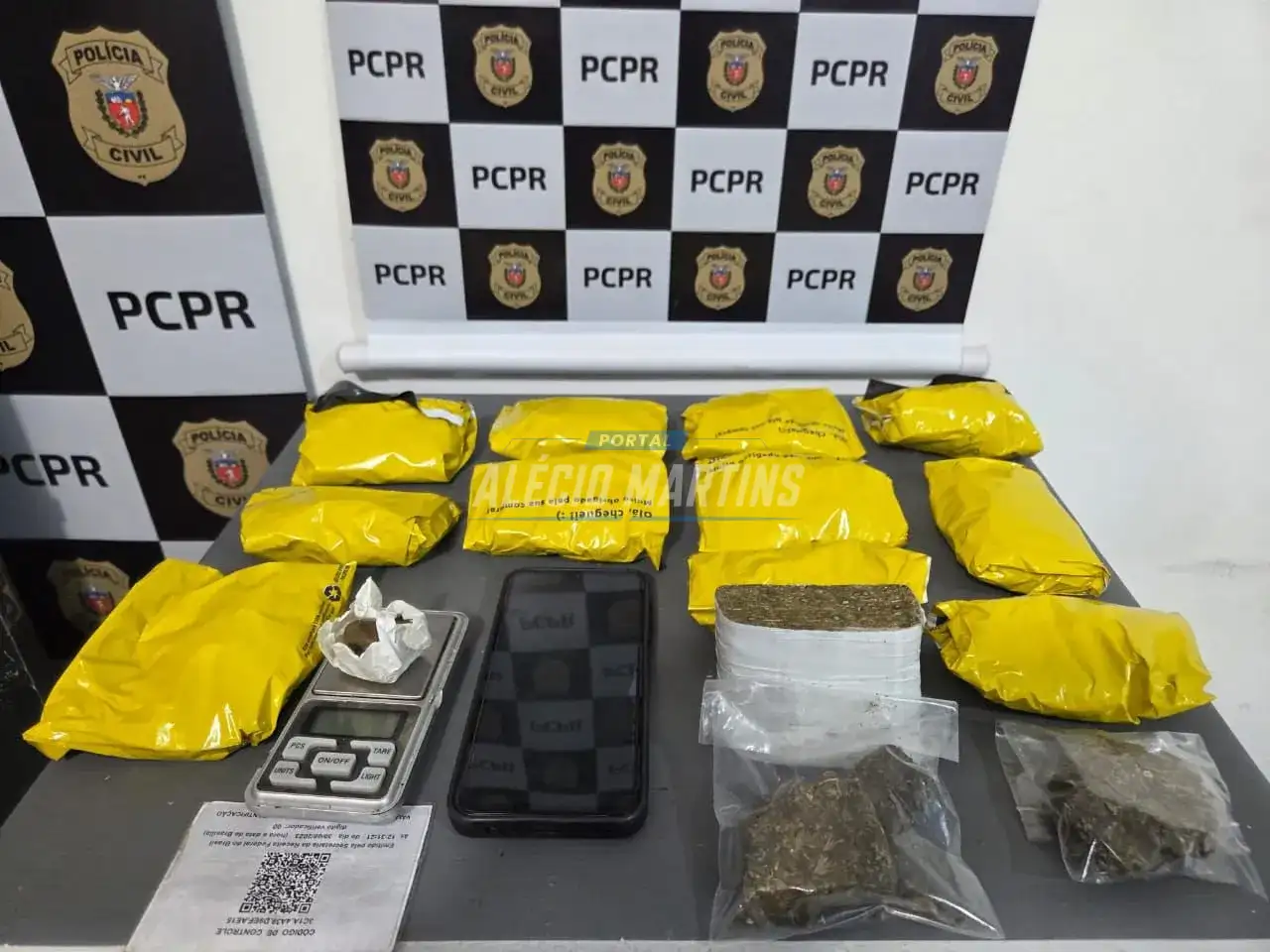 Polícia Civil deflagra operação contra associação criminosa voltada ao tráfico de drogas em Maringá e região