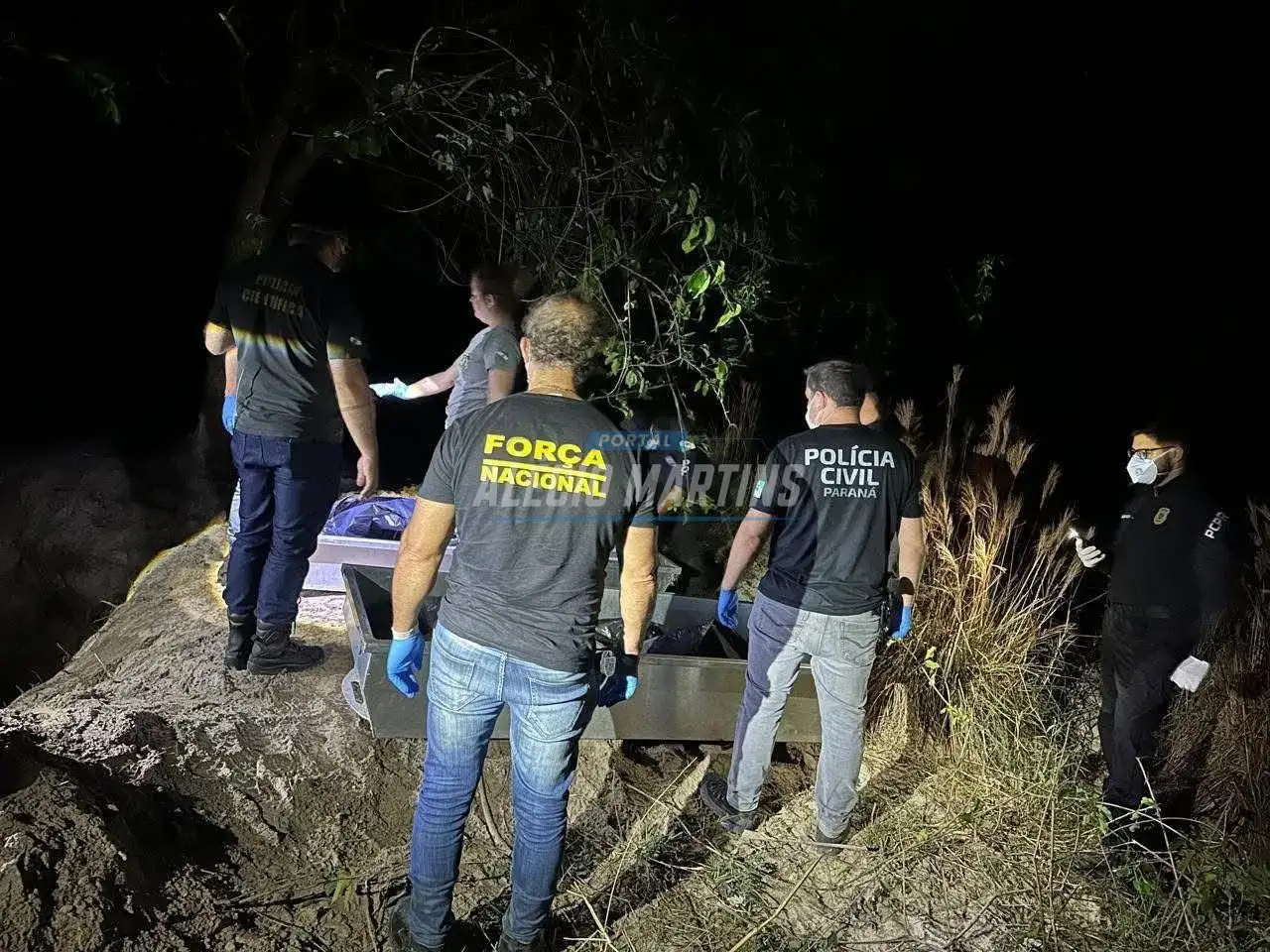 Corpos de quatro homens desaparecidos em Icaraíma são encontrados em cova rasa