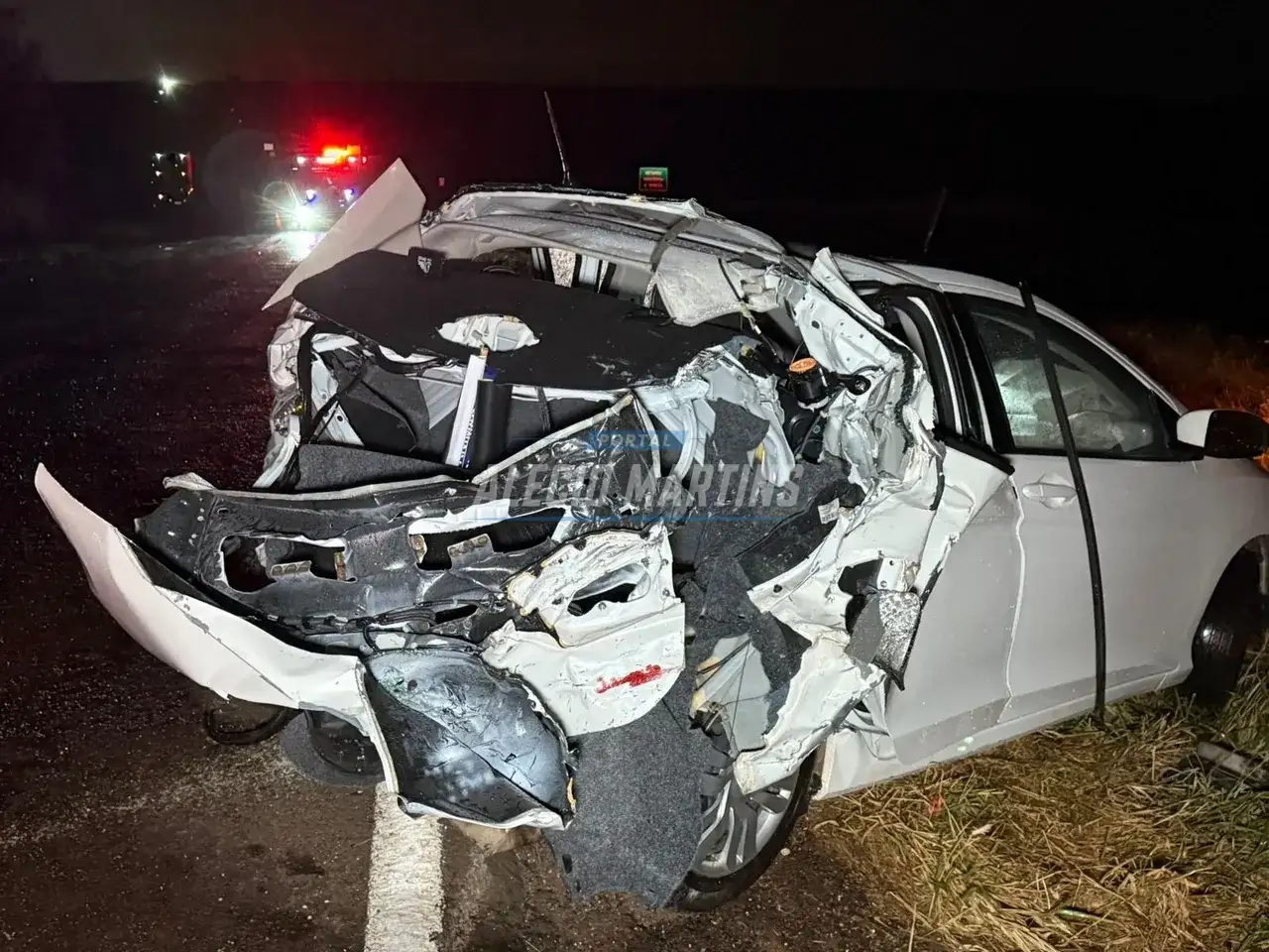 Colisão violenta deixa dois feridos na rodovia entre Paiçandu e Água Boa