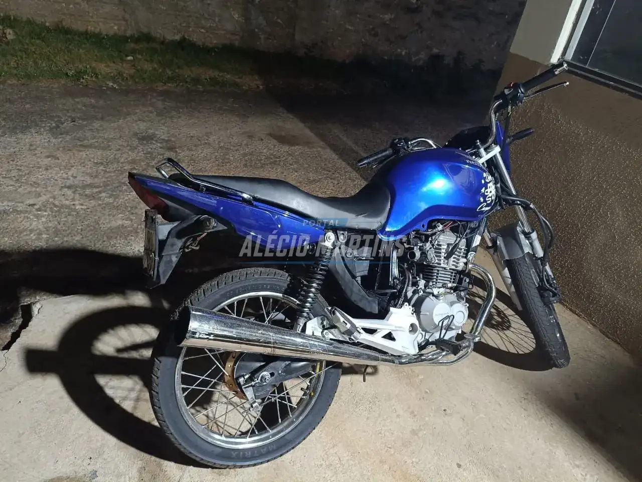 Motociclista com escapamento alterado foge da PM e acaba detido em Paiçandu