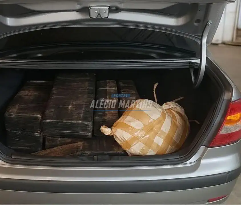 Após perseguição motorista é preso com quase 200 kg de maconha na PR-323, em Paiçandu