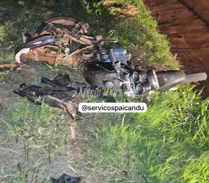 Motociclista fica gravemente ferido em acidente na PR-323 entre Doutor Camargo e o Rio Ivaí