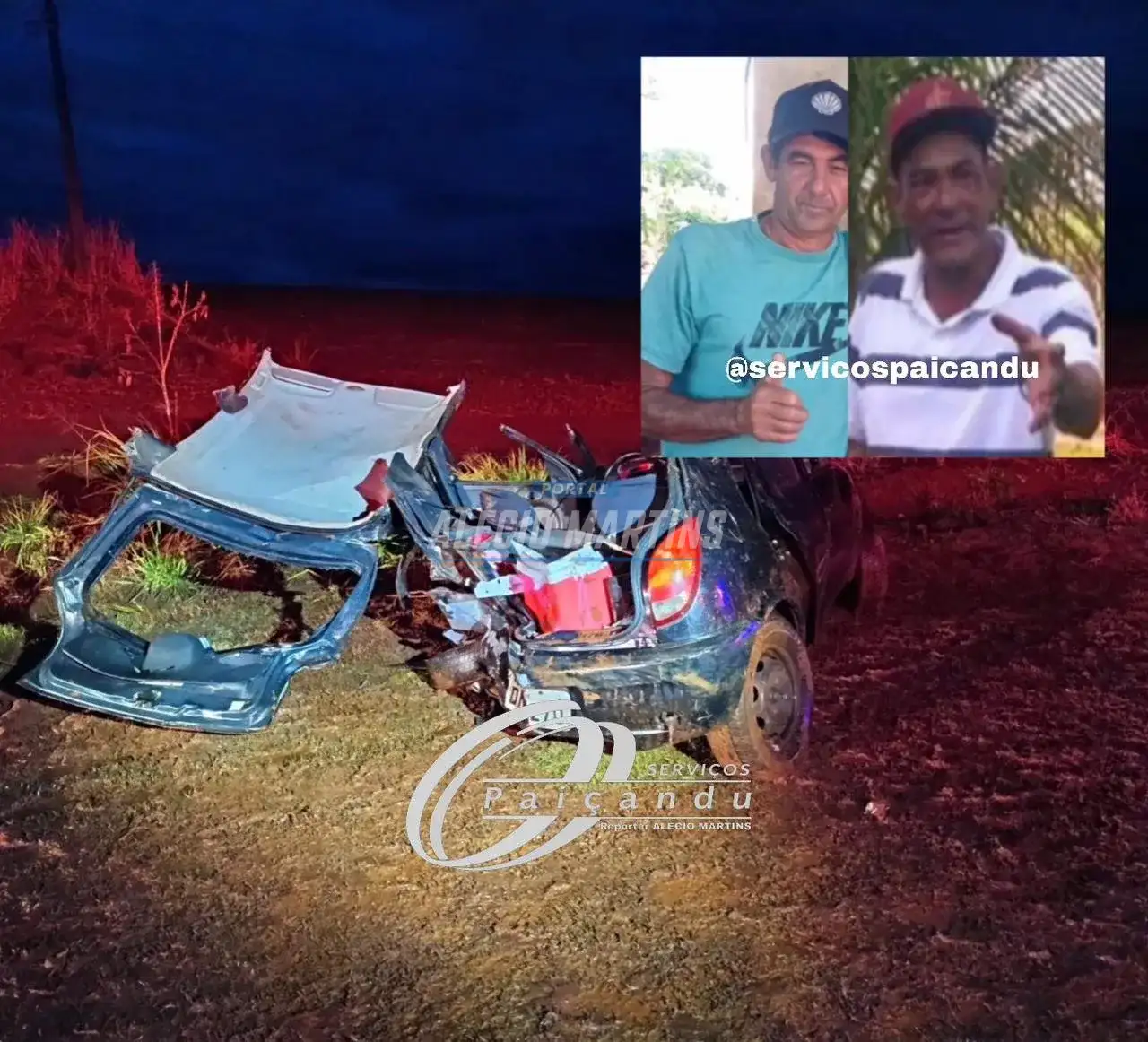 Identificado as vítimas fatais da tragédia na PR-317 entre Floresta e Ivailândia