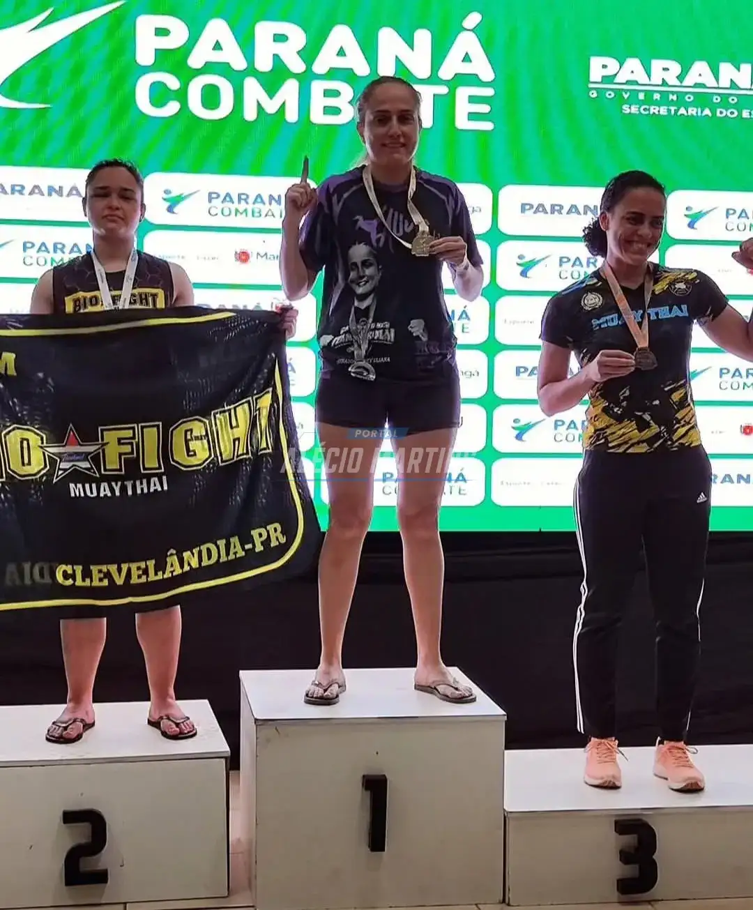 Atletas de Paiçandu conquistam ouro no Paraná Combate 2025