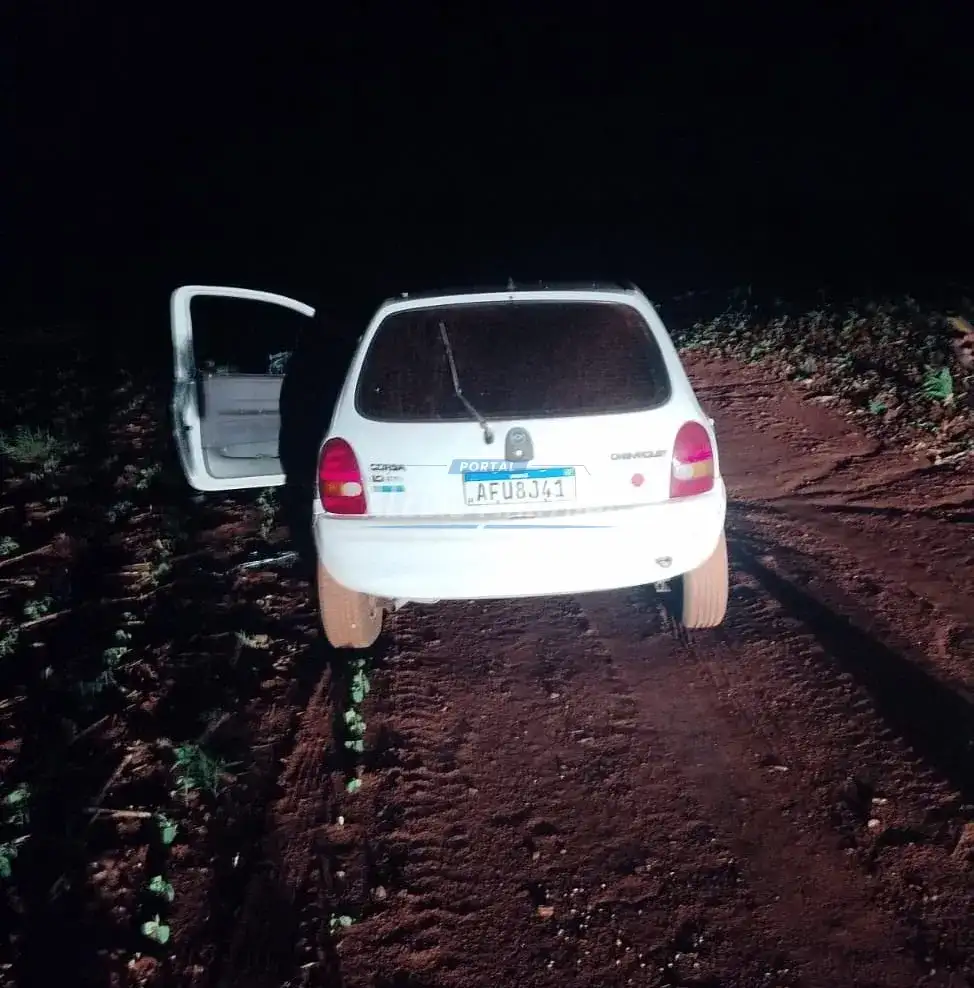 Veículo furtado em Maringá é recuperado pela Polícia Militar em Paiçandu