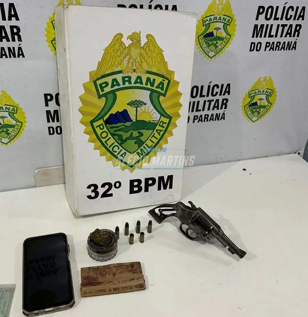PM evita tragédia e prende homem que ameaçava mulher com arma de fogo em Paiçandu