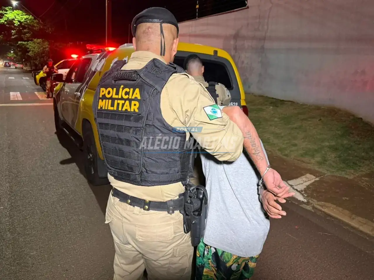 Casal de Sarandi é preso com drogas após abordagem da Polícia militar em Paiçandu