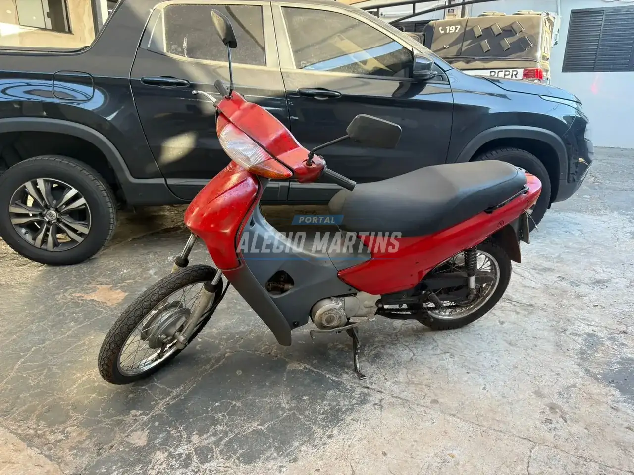 Moto furtada em Maringá é recuperada pela PM em Paiçandu