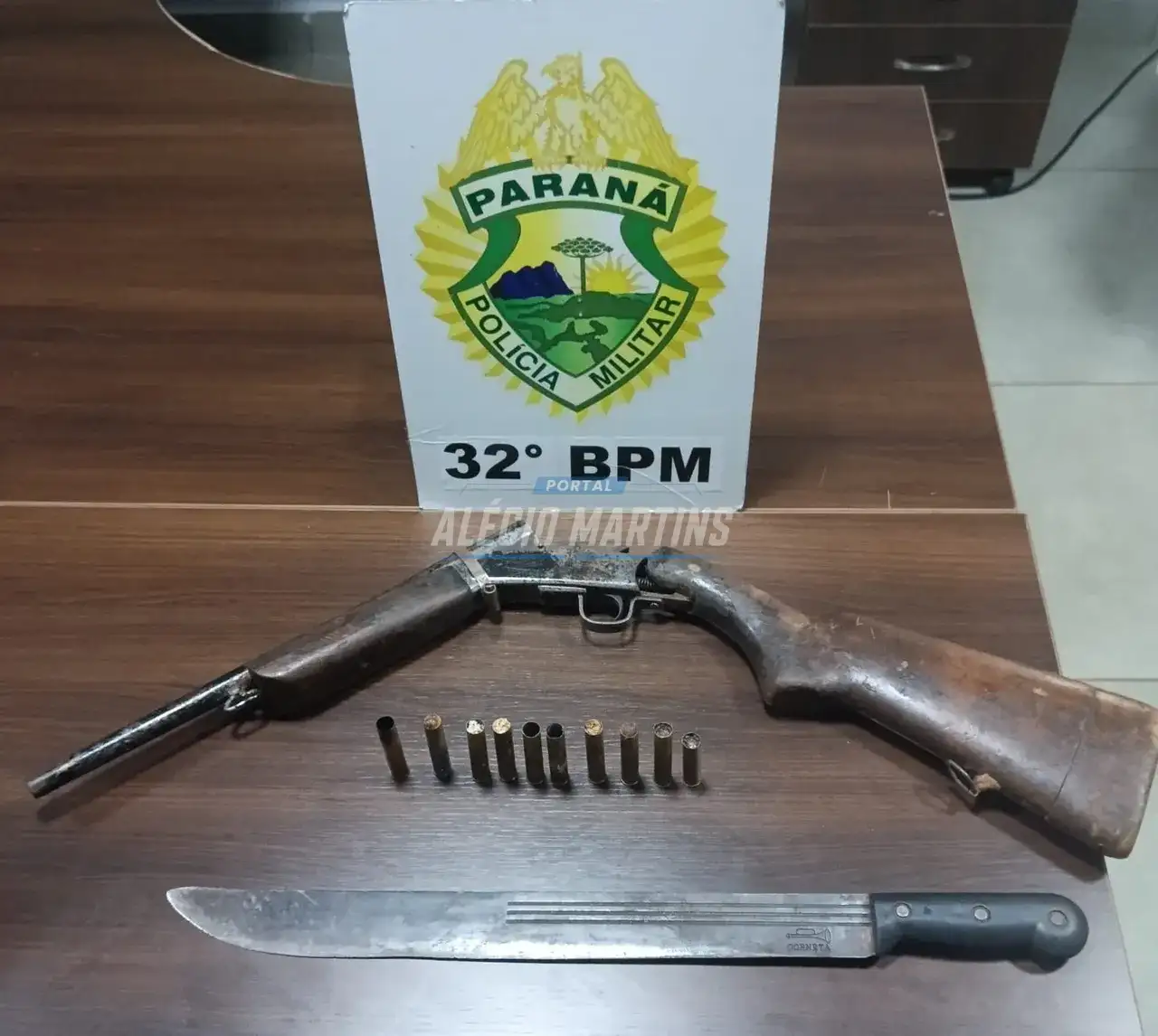 Briga entre primos com ameaça de facão termina em disparos de arma de fogo em Paiçandu