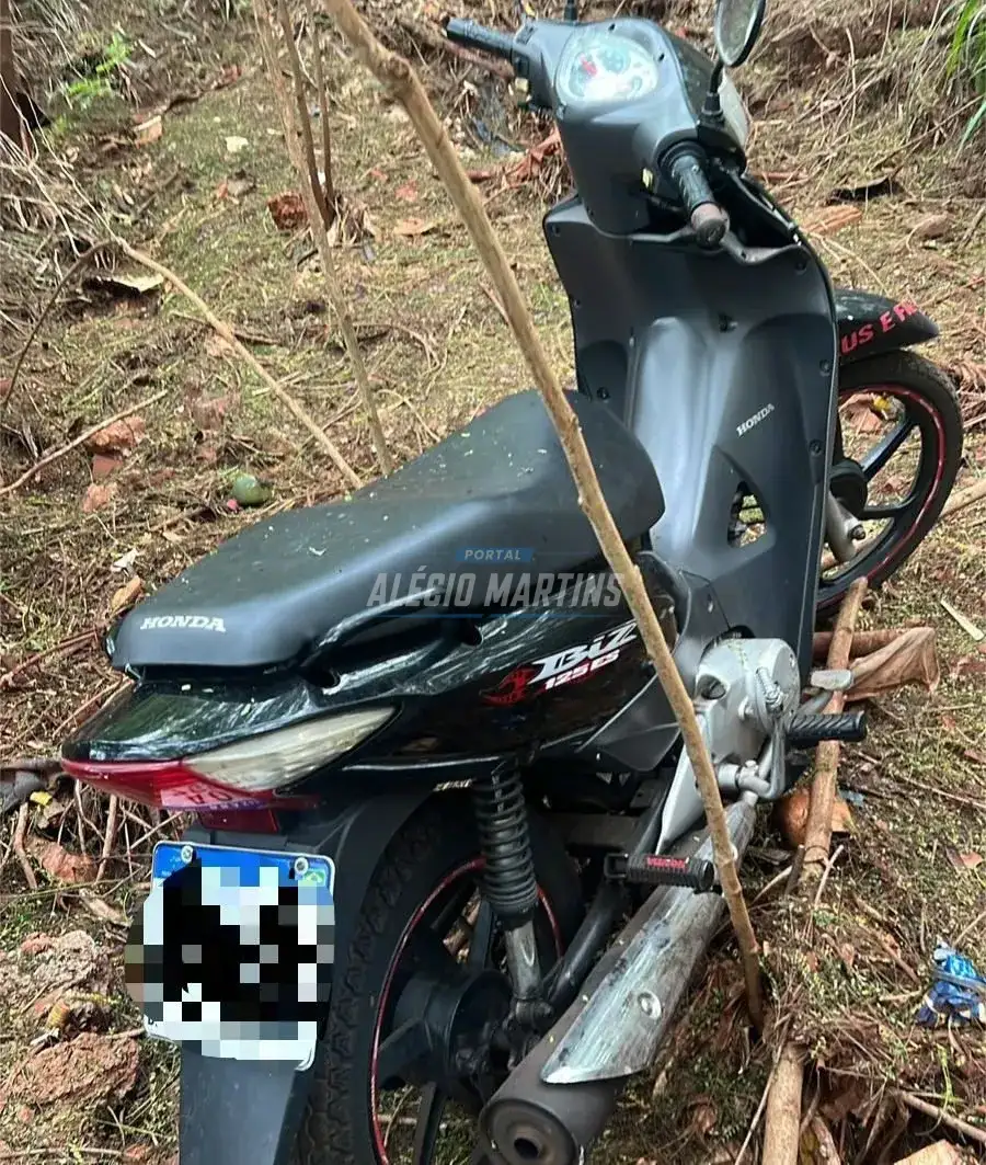 PM de Paiçandu recupera motocicleta que foi furtada na última quarta-feira