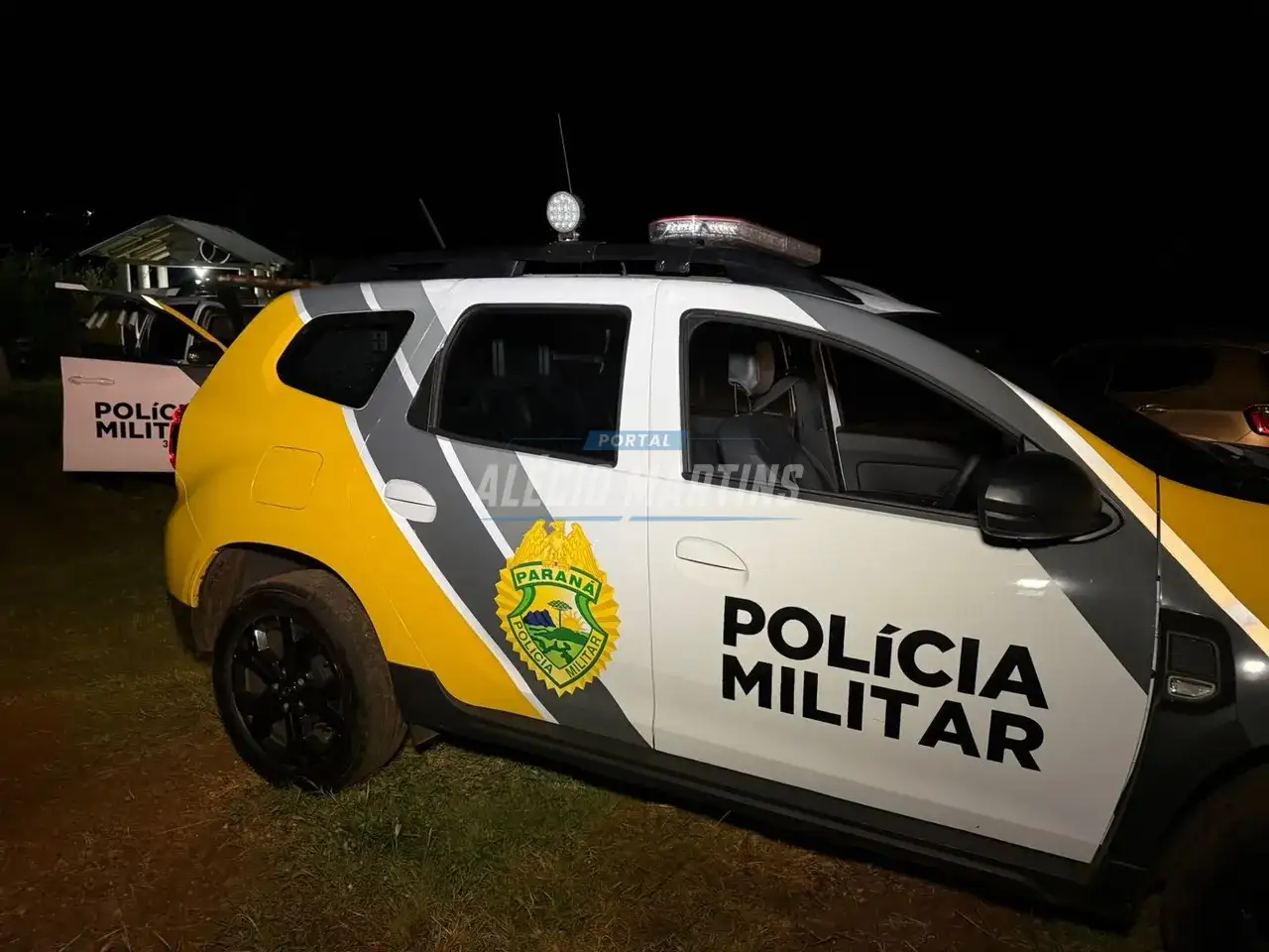 Criminosos atiram contra policiais durante roubo em propriedade rural de Água Boa