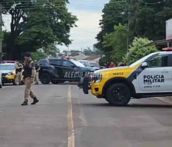 Criminoso morre em confronto com a polícia durante cumprimento de mandado judicial em cidade da região