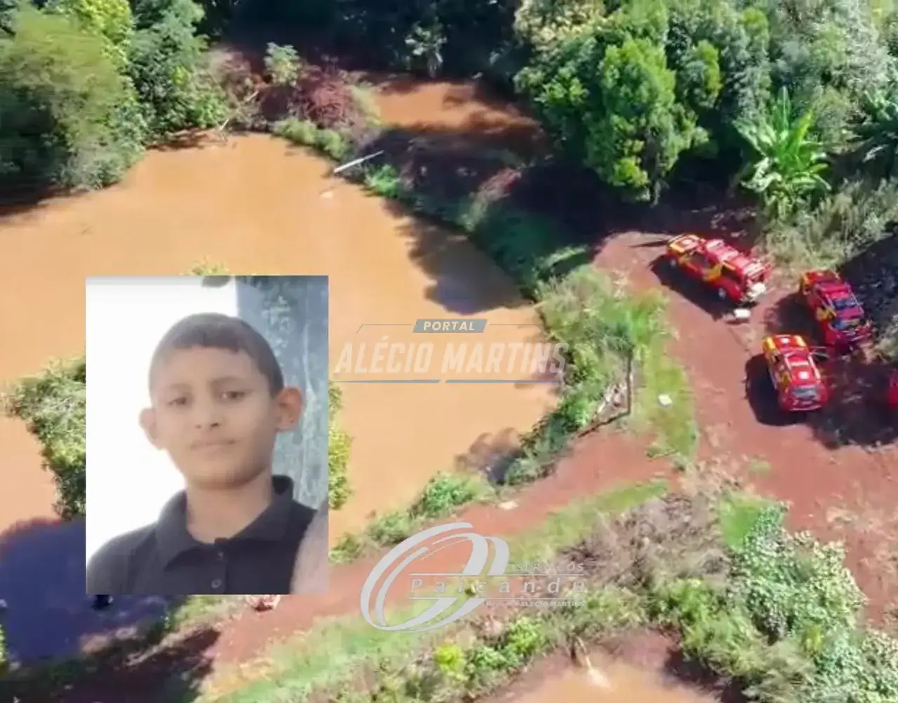 Menino de 10 anos é encontrado morto em represa na área rural de Engenheiro Beltrão