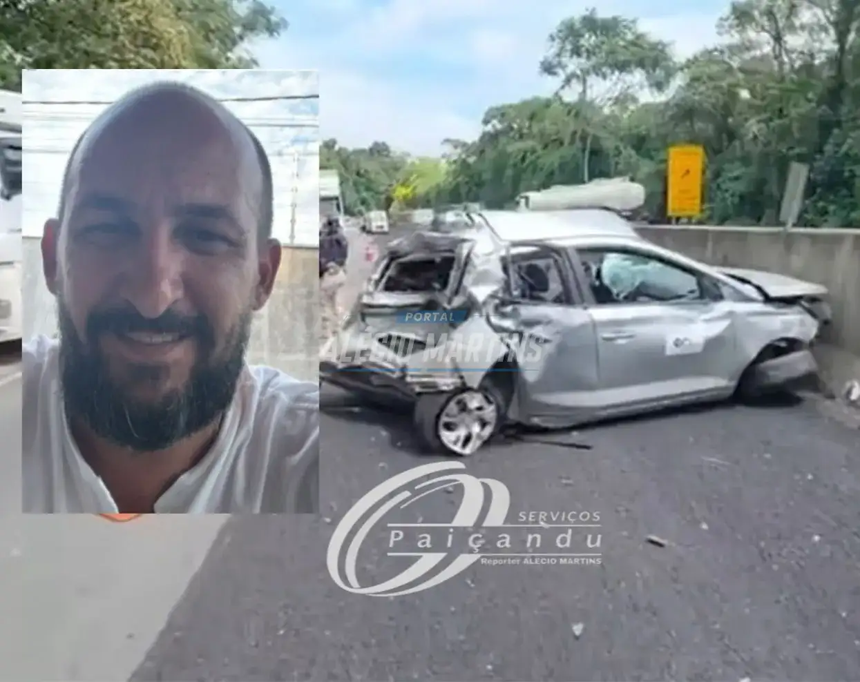 Morador de Paiçandu morre após ser atropelado enquanto trabalhava na BR-277, em Morretes