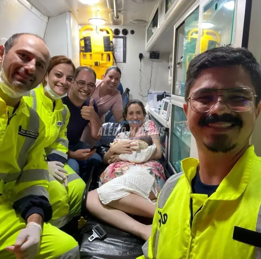 Nasceu na PR-323 - Socorristas da Concessionária EPR Paraná realizam parto após gestante passar mal na rodovia