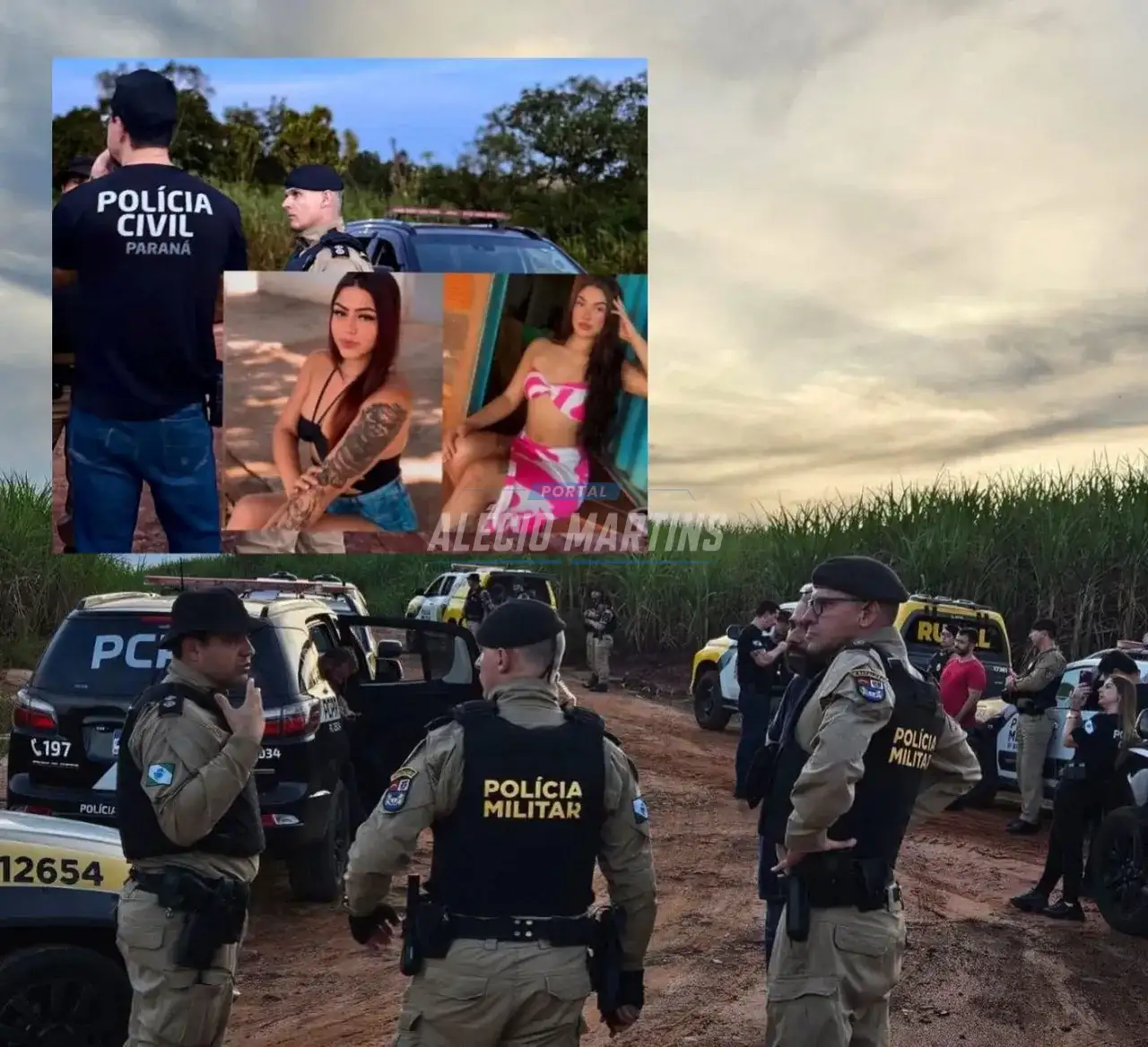 Caso Letycia e Sttela - Buscas por primas desaparecidas são intensificadas na região