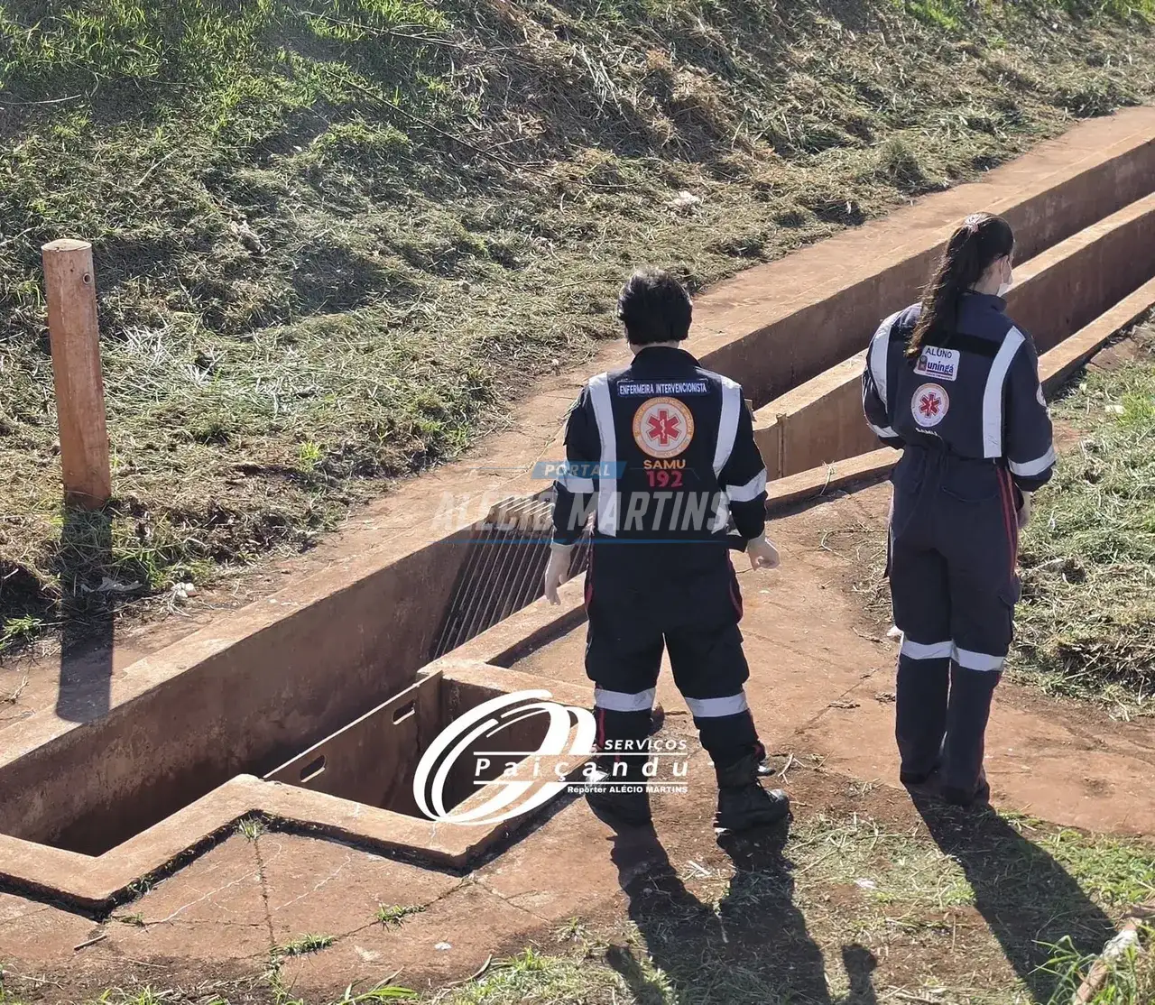 Feto é encontrado em estação de tratamento de esgoto em Sarandi